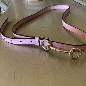 Pink Gucci belt